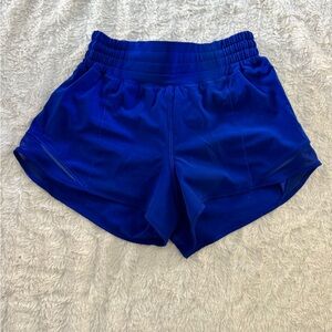 lululemon athletica Royal Blue Athletic Shorts